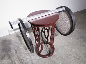 Side Tables Bench Pressing Themselves