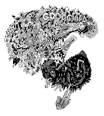 Illustration for Goodchild Cartel. 2012.