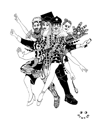 Shirt for Gawker. 2016.