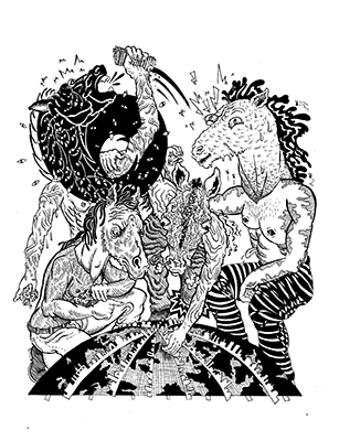 Illustration for Goodchild Cartel. 2012.