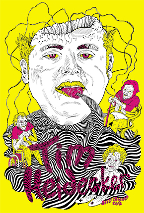 Tim Heidecker poster. 2012.