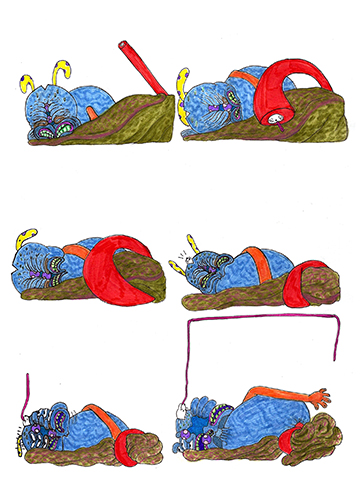 Blueberry Kissies Comic