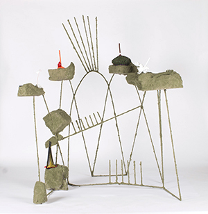 Rakeproofing sculpture