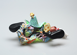 Ceramic Rake Sculpture