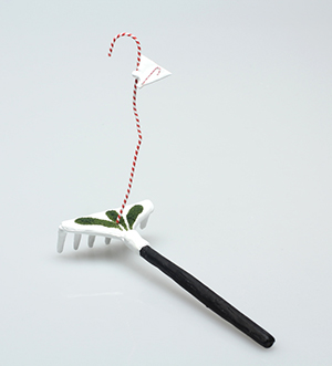 Ceramic Rake Sculpture