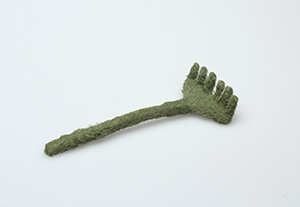 Ceramic Rake Sculpture