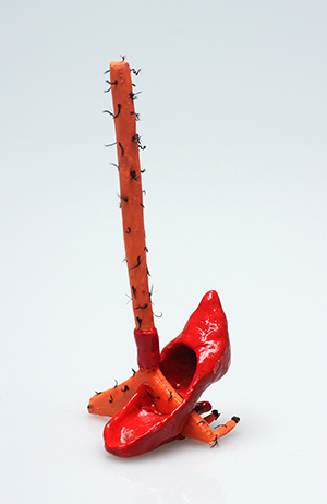 Ceramic Rake Sculpture