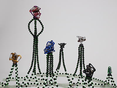Beaded sculpture